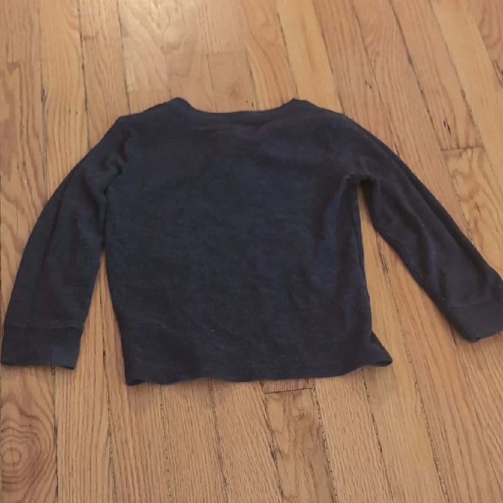 The Children's Place‎ Gray Long Sleeve Tee Cotton Blend